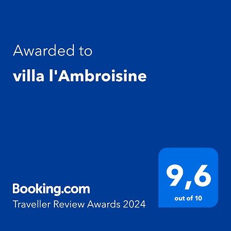 villa l'Ambroisine Lure  Esterno foto
